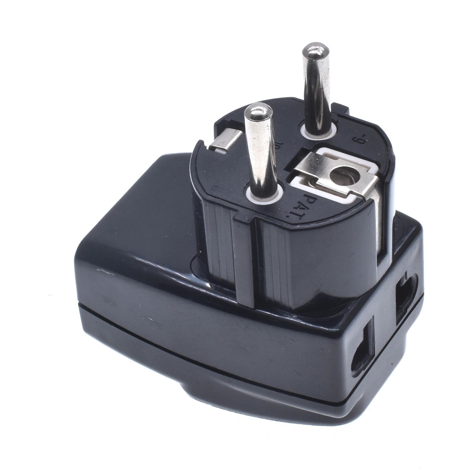 AU/UK/US/EU to EU power adaptor plug Korea/France/Russia/Germany Europe universal travel adapter plug 3-into-1socket converter