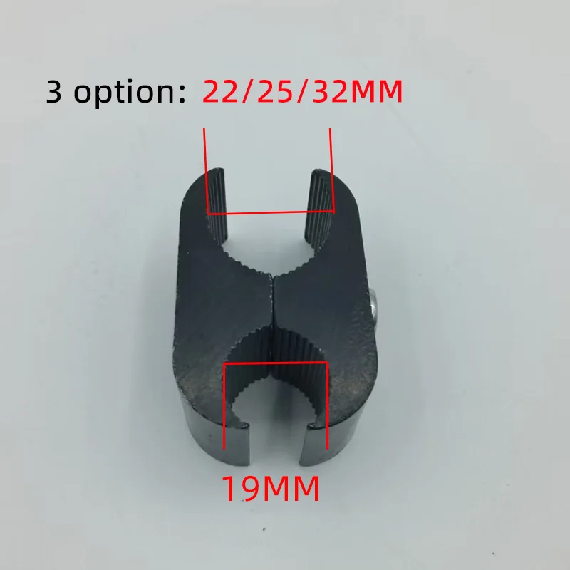 Universal Mounting Accessories for Sports Wheelchair Pipe Clamps, Made of T6 Aluminum Alloy, Durable and Sturdy, One Piece view 3
