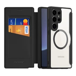 DUX DUCIS Folio Case For Samsung Galaxy S25 Ultra,S25,S25 Plus S25 Edge With Wallet Back Cover With MagSafe