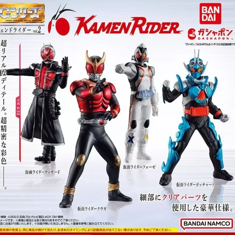재고 있음 정품 반다이 Hg 레전드 가면라이더 P2 애니메이션 캐릭터 컬렉션 장식 장식품 모델 장난감 생일 선물