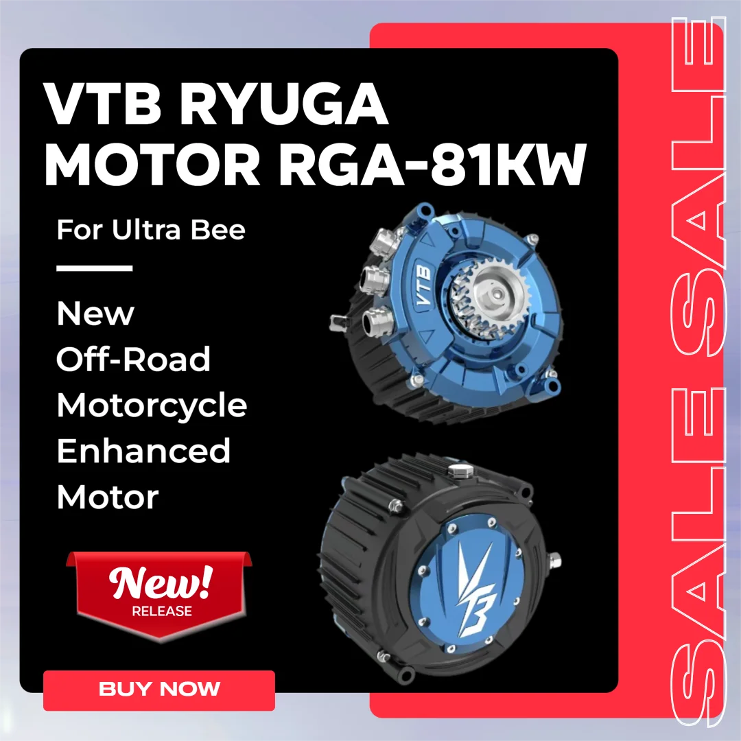 

VTB RYUGA MOTOR RGA-81KW для Ultra Bee, новый улучшенный двигатель для внедорожного мотоцикла
