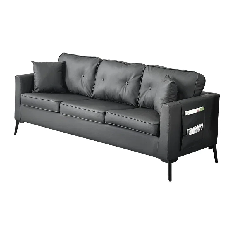 

Mod reception and rental housing, simple three-person, office sofa