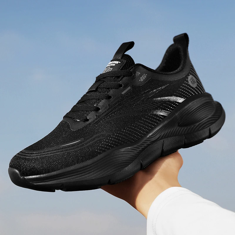 

Luxury Men's Sneakers Casual Breathable Trainer Race Fashion Loafers Running Shoes for Male Tenis