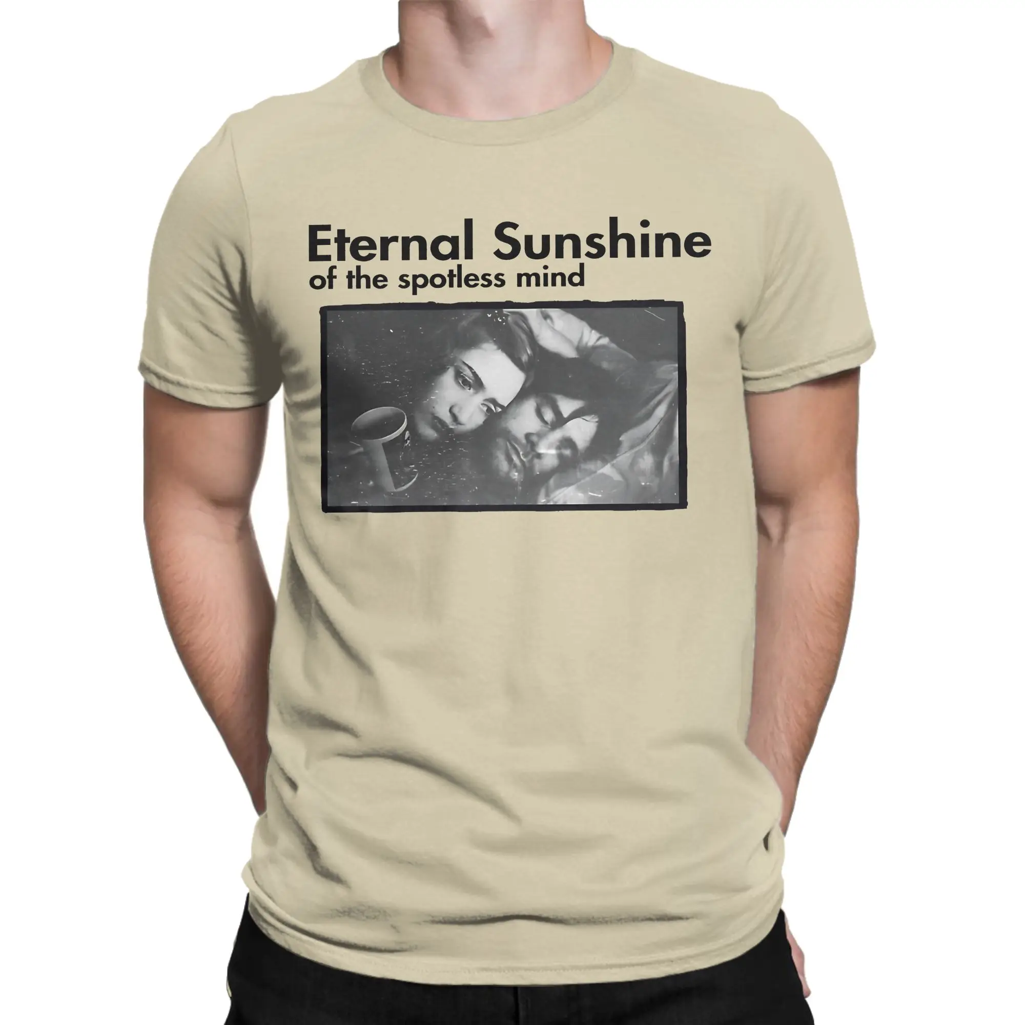 Vintage Eternal Sunshine Of The Spotless Mind T-Shirts for Men Round Collar Cotton T Shirts Tee Shirt 4XL 5XL 6XL Clothing