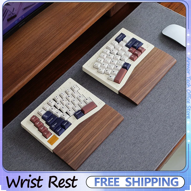 Keyboard wrist rest Solid Wood Wrist Pad Dual 8K Modular Mechanical Keyboard Wrist Rest for Z11UItra Gaming Keyboard Gifts