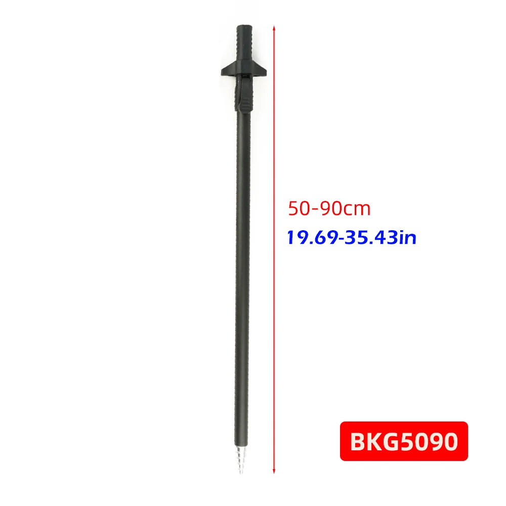 Hirisi 1 stücke Karpfen Angeln Bank Sticks Aluminium Teleskop Banksticks Angelrute Pod Unterstützung Angeln Zubehör 5