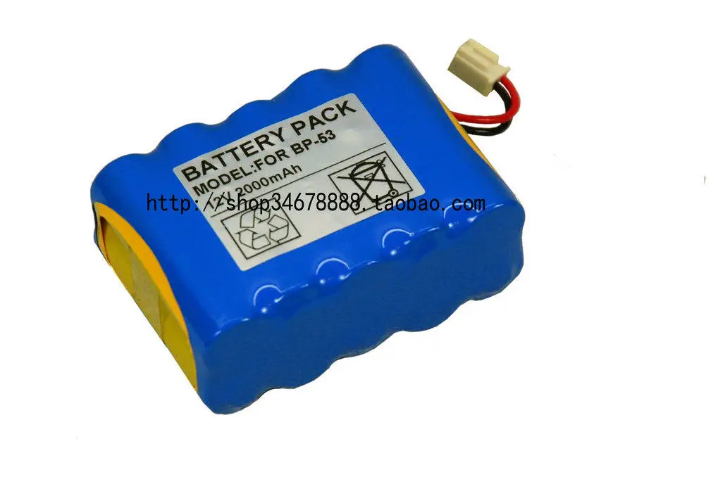 

Подходит для аккумулятора TOP инфузионного насоса TOP-2200 BP-53 TPO-3300 TOP-5300.