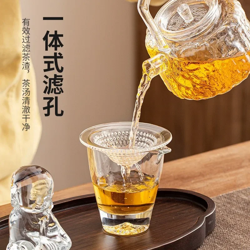 Household tea filter transparent kung