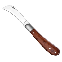 Multifunctional Mini Mushroom Knifes Stainless Steel Handle Sharps Camp Hunting Survival Outdoor Folding Knifes