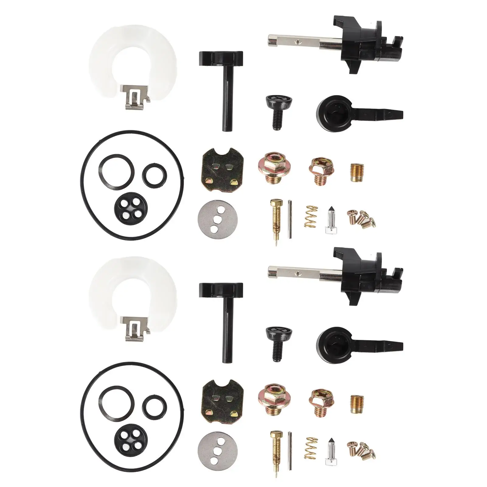 

42 Pieces Carburetor Repair Kit with Float Jet Gasket O 16010 ZE1 812 for Honda gx 160 5.5hp gx 200 Carb Repair Set