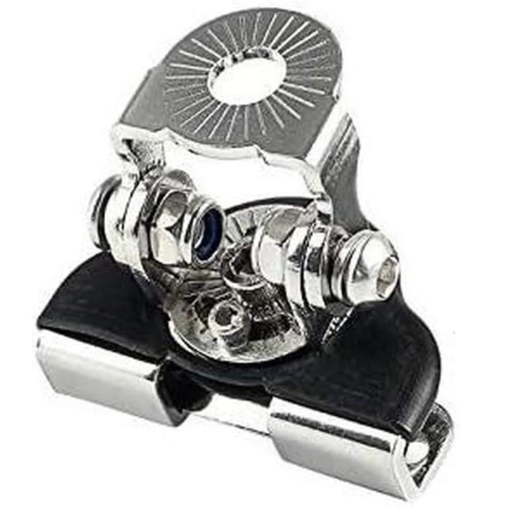 

Stainless steel and rubber Black and Silver Universal fit for all car models Car Hood LED Light Mount Holder Kit