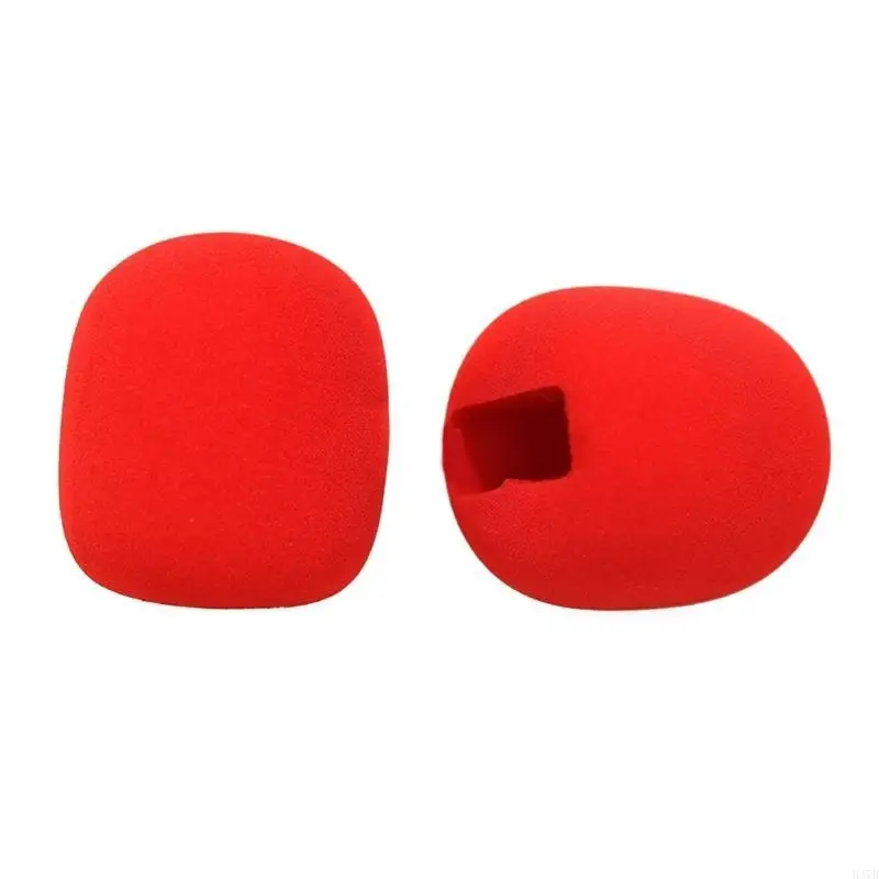 H37B Universal Schwamm Mikrofonabdeckung Rauschunterdrückung Mikrofon Windschutzscheibe Hülse für Lavalier quadratische