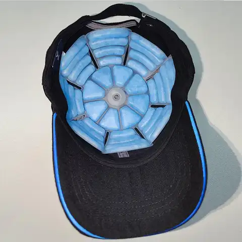 Heads Ice Pack Hat Cooling Foldable Ice Pack Cold Packs Wielofunkcyjny kapelusz chłodzący Zdrowy do wędkowania Piesze wycieczki Kemping