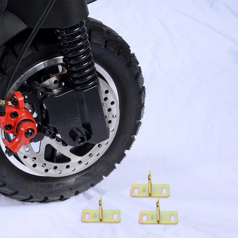 

8Pcs Sturdy Electric Motorcycle Seat Lock Buckle Replacement Parts High Strength Metal Seat Lock Plate Set Motorcycle Hook