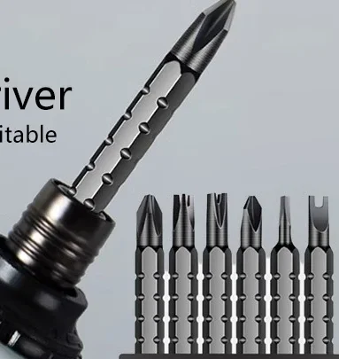 Ratchet Screwdriver Set Short Shaped Radish Head High Hardness Labor-saving Multi-functional Dual-purpose