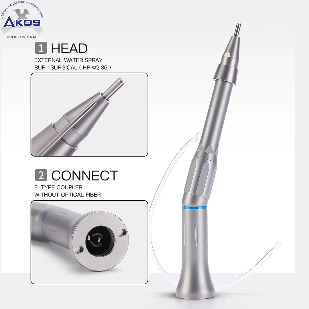 

Dental 20 Degree Straight Head Surgical Operation Handpiece