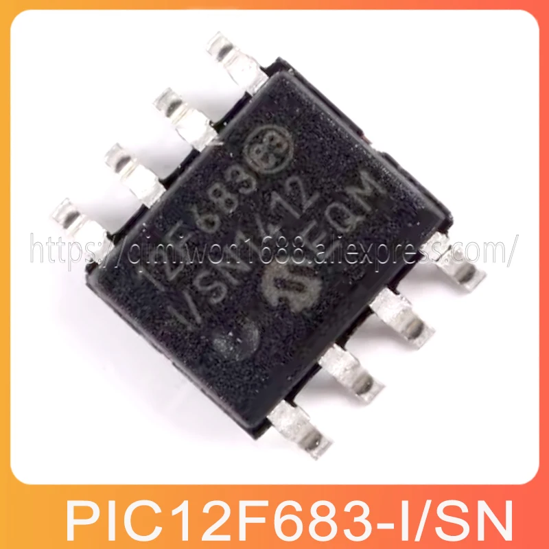 50PCS/LOT PIC12F683-I/SN PIC12F683-I PIC12F683 12F683 SOP-8 8-bit microcontroller MCU 3.5KB 128 RAM 100% New Original In Stock