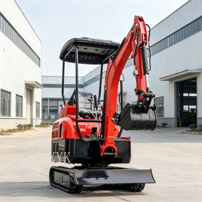FOB Price Deposit 2 Ton Mini Excavator Crawler Hydraulic Agricultural Construction Digger HT20 Small Digging Machine