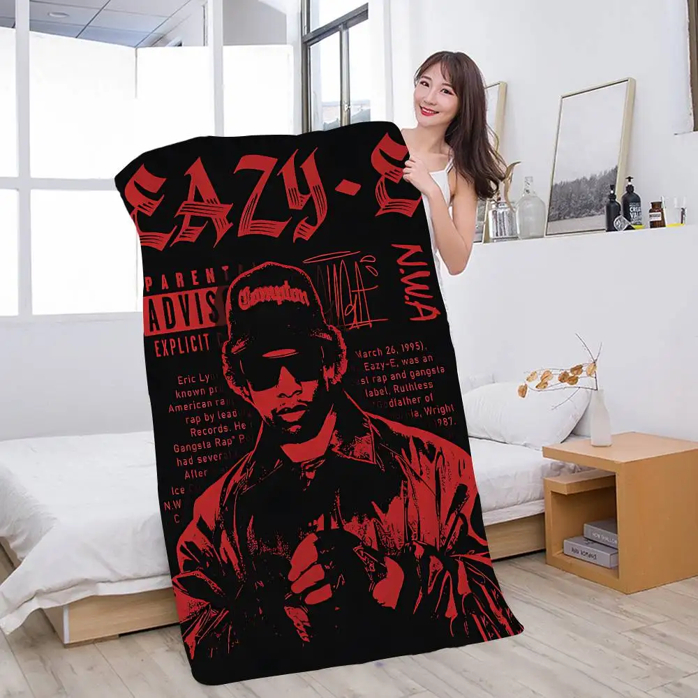1pc Hip Hop Rapper E-Eazy E Microfiber Beach Towel Absorbent Quick dry Soft Yoga Swimming Resort Mountain Climbing Towel