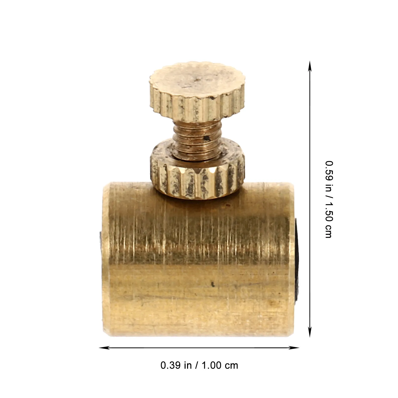 Violin Wolf Tone Eliminator 2 Piece Portable Copper Mute Compact String Instrument Accessory