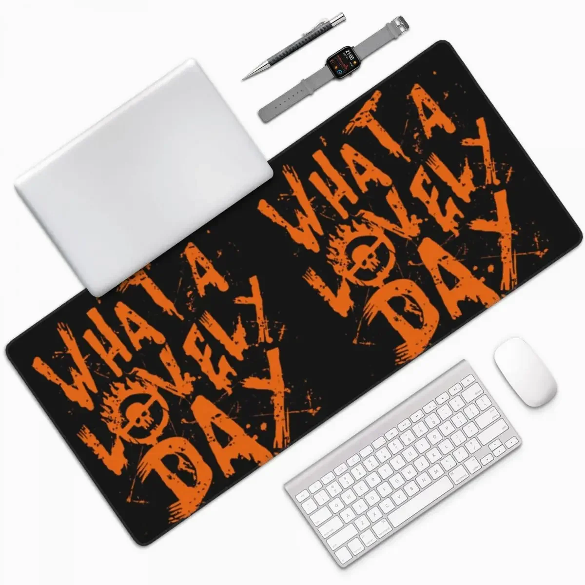 Mad max fury road o que um dia adorável grande mouse pad teclado de computador tapete de mouse para jogos pc portátil tapete de mesa de escritório