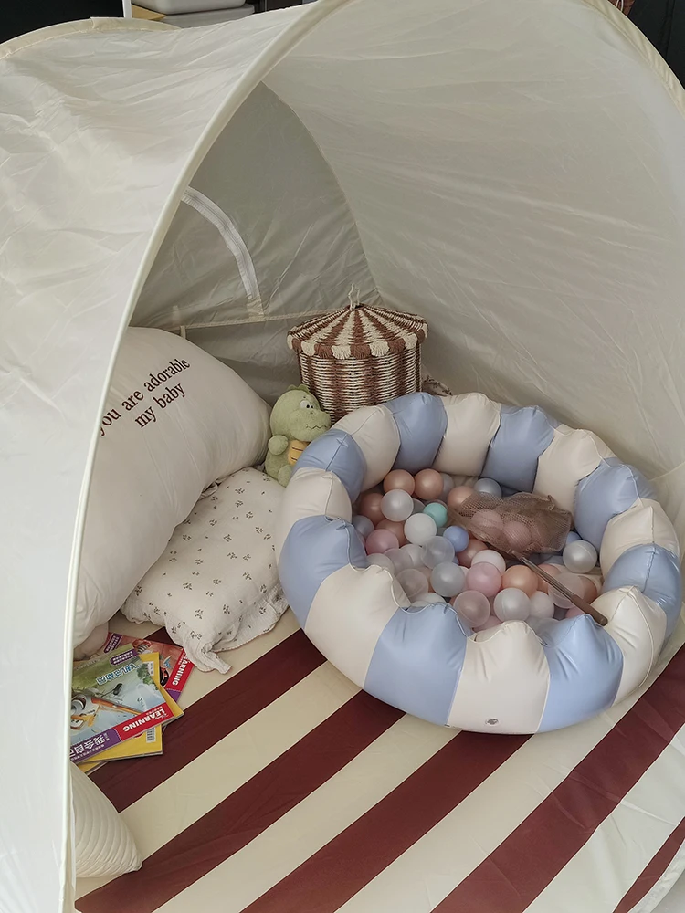 قطر 90 سنتيمتر نفخ حفرة كرات بركة ألعاب الأطفال موضة ريترو سميكة المحمولة حمام سباحة لعب للأطفال لعبة الصيف #2