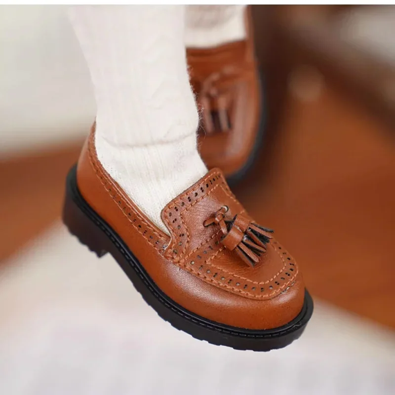 

Обувь для куклы BJD для 1/4 MSD MDD, обувь для куклы, коричневые, черные туфли, подарочные аксессуары для кукол, игрушечная обувь для куклы