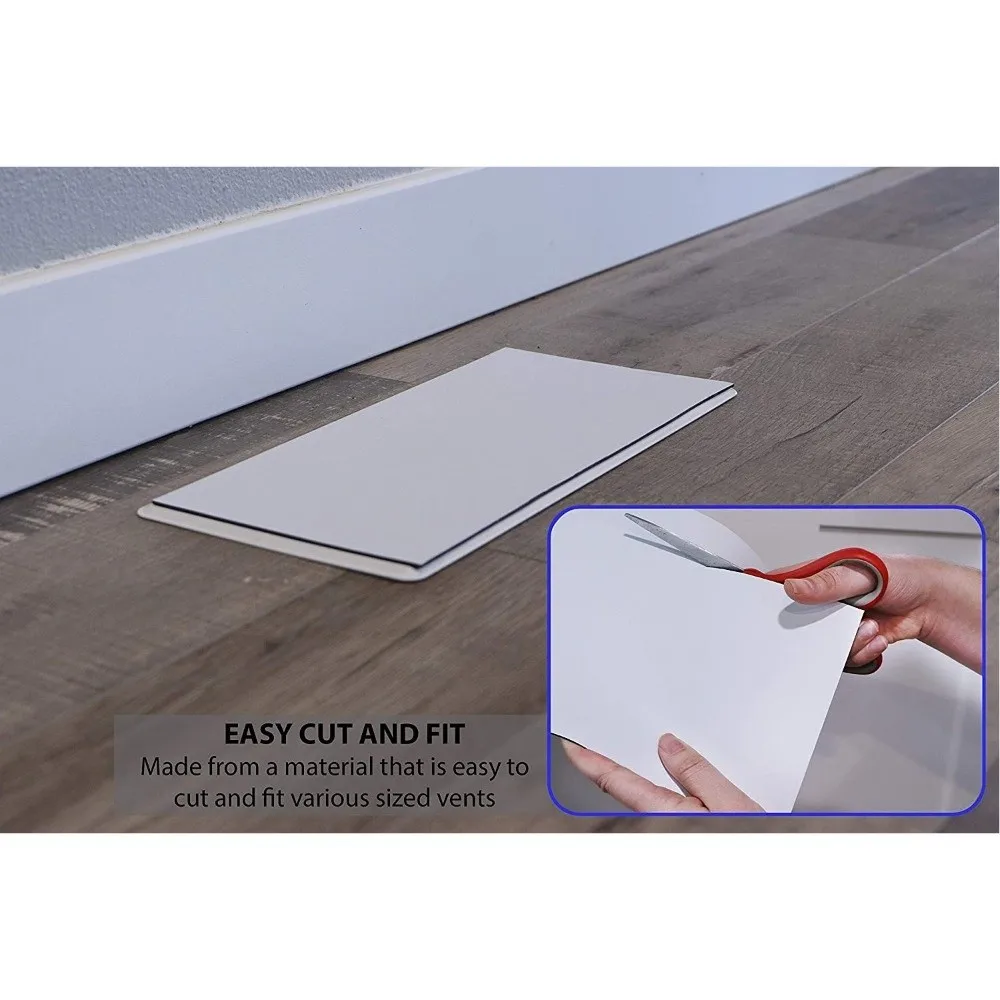 Magnet Sheet Magnetic Vent Covers Air Circulation Adhesive Exterior Wall Vent Cover PVC Air Vent Ceiling Vent Covers Floor Vents