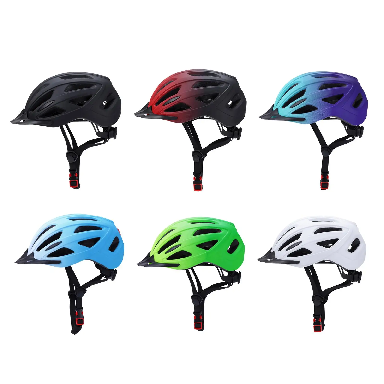 Bicycle Helmet Head Protective Lightweight with LED Light Bike Helmet