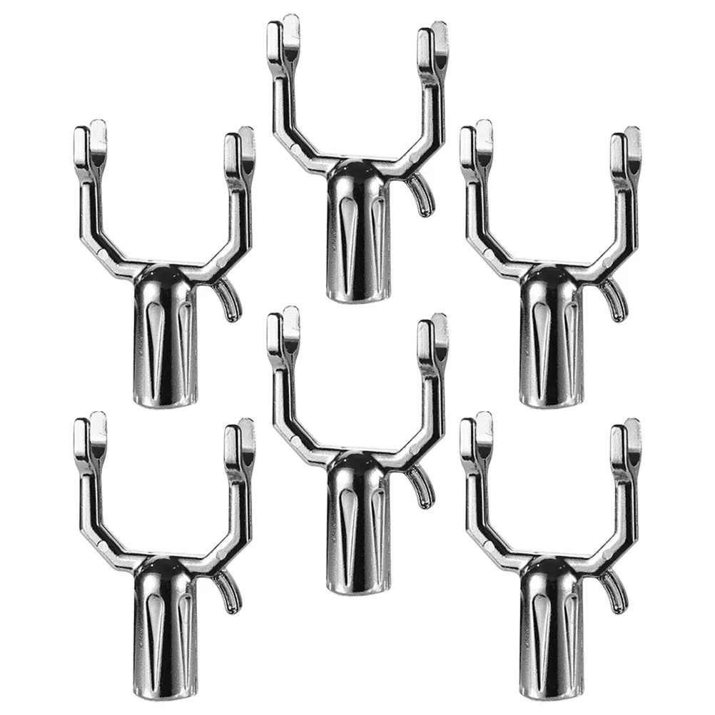 6 Pcs Fruit Tree Support Frame Strong Plant Fork Head Branch Accessories Metal Maintenance Tool Aluminum Alloy Decoration