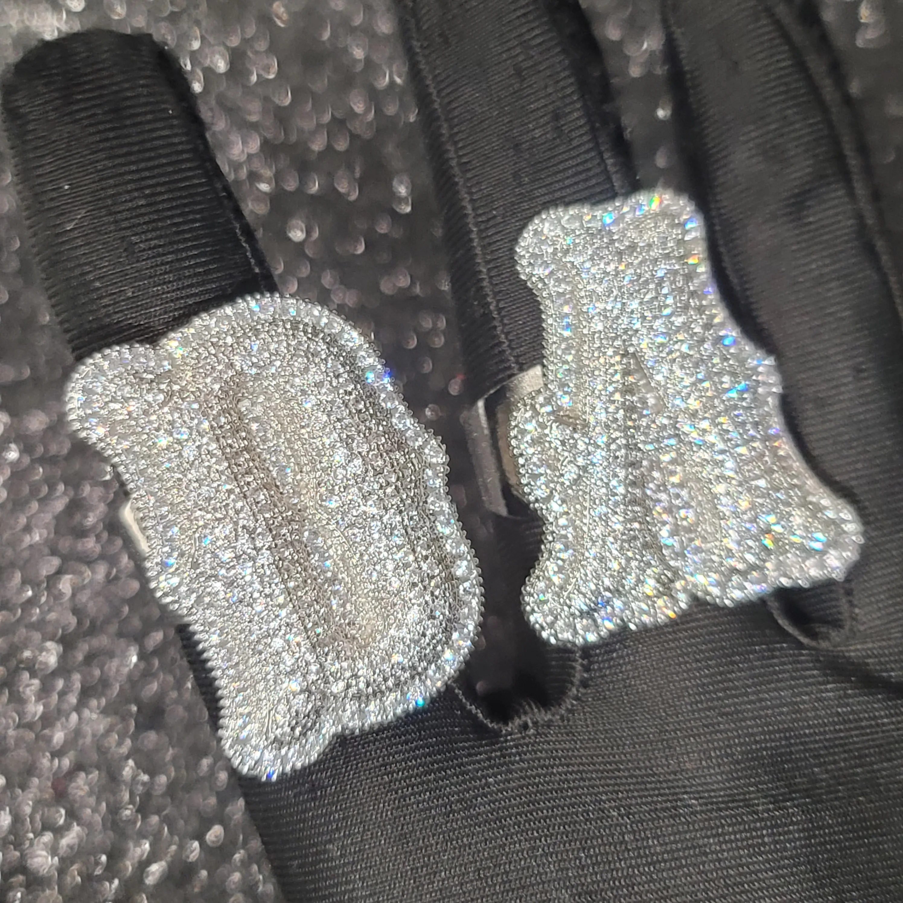 كلمة مخصصة حلقة مفتوحة قابل للتعديل حجم كامل تمهيد الماس خواتم شخصية رسائل مجوهرات هدايا عيد الميلاد عيد ميلاد لها