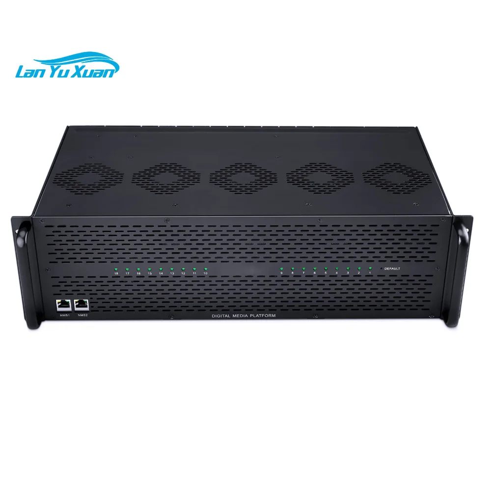 High Density Compact Multi Channels HD Video to Analog RF Modulator 48 32 16 Channels Analog Modulator