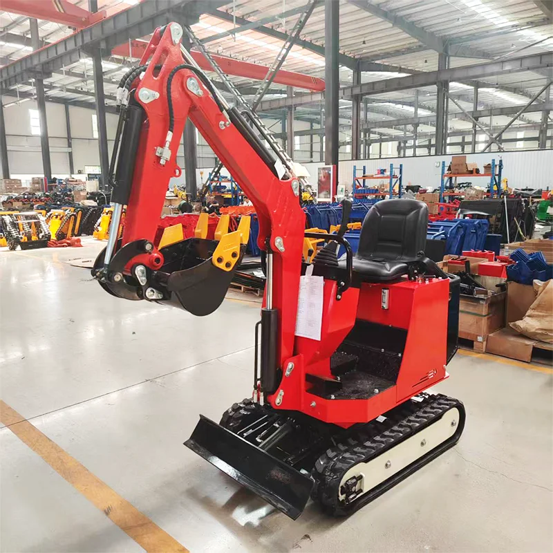

China Equipment Small 1.0 Ton Mini Excavator Gargen CE Farm Backhoe Small Hydraulic Excavator Crawler Machine Customized