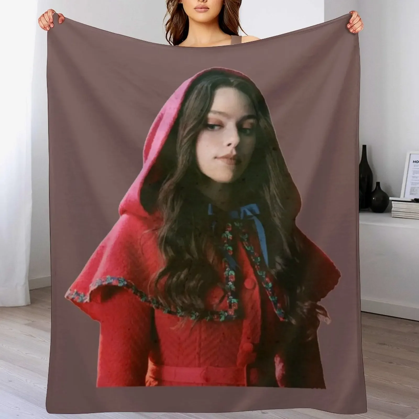 Hope Mikaelson Throw Blanket Cozy Warm Blanket for Bed Room Decor