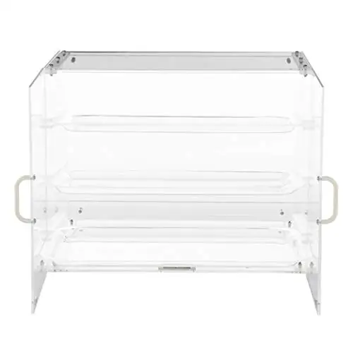 ADC-4 4-Tier Pastry Display Case, Acrylic,Clear,Medium