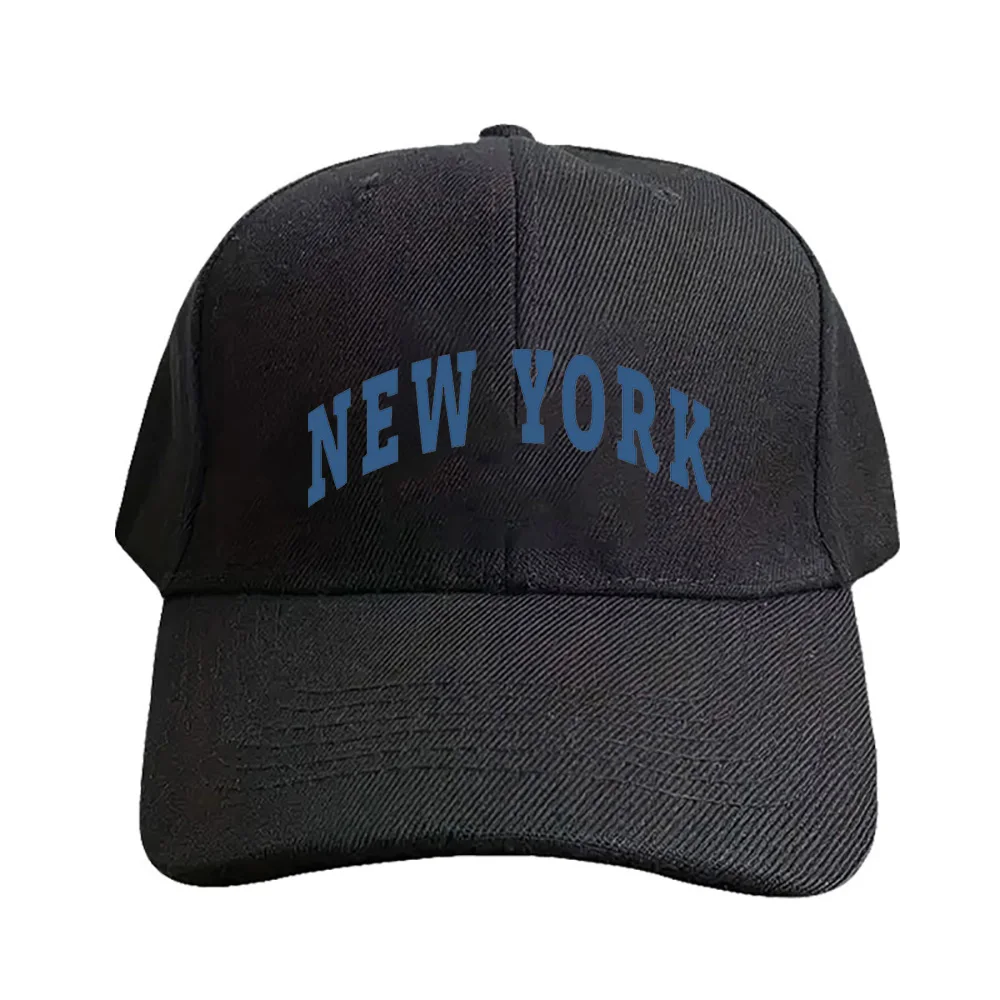 Gorra New York Capita para mujer y hombre, gorra de verano para adultos, gorra de béisbol informal ajustable con estampado, gorra de camionero para exteriores