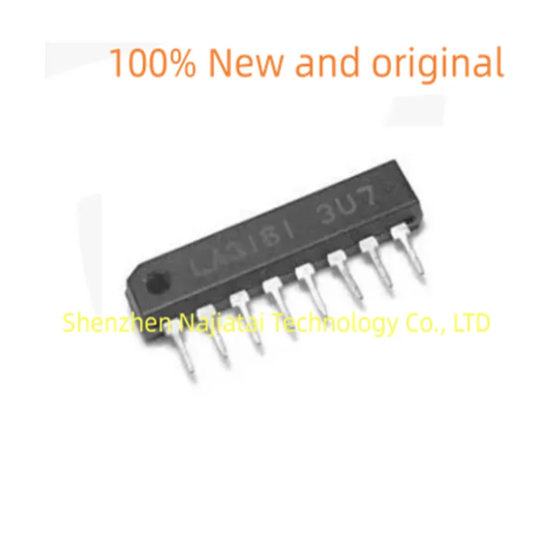 Chip IC SIP8 Original, LA3161, LA7016, LA7510, 10 unidades por lote, 100% nuevo