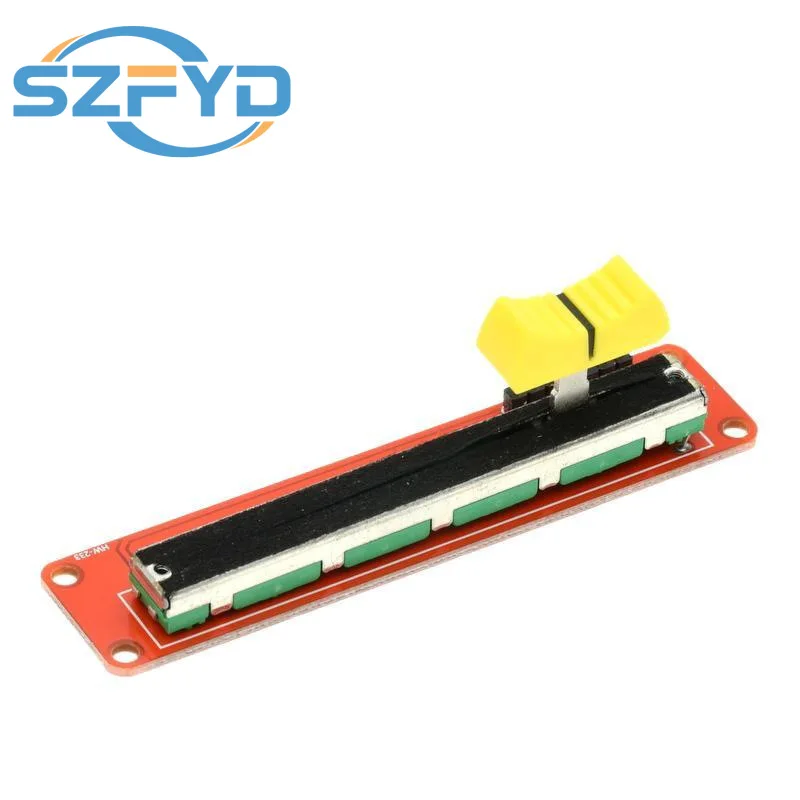 B10K เลื่อน Slider Potentiometer สวิทช์สไลด์โมดูลสําหรับ Arduino MCU ARM Electronics DIY