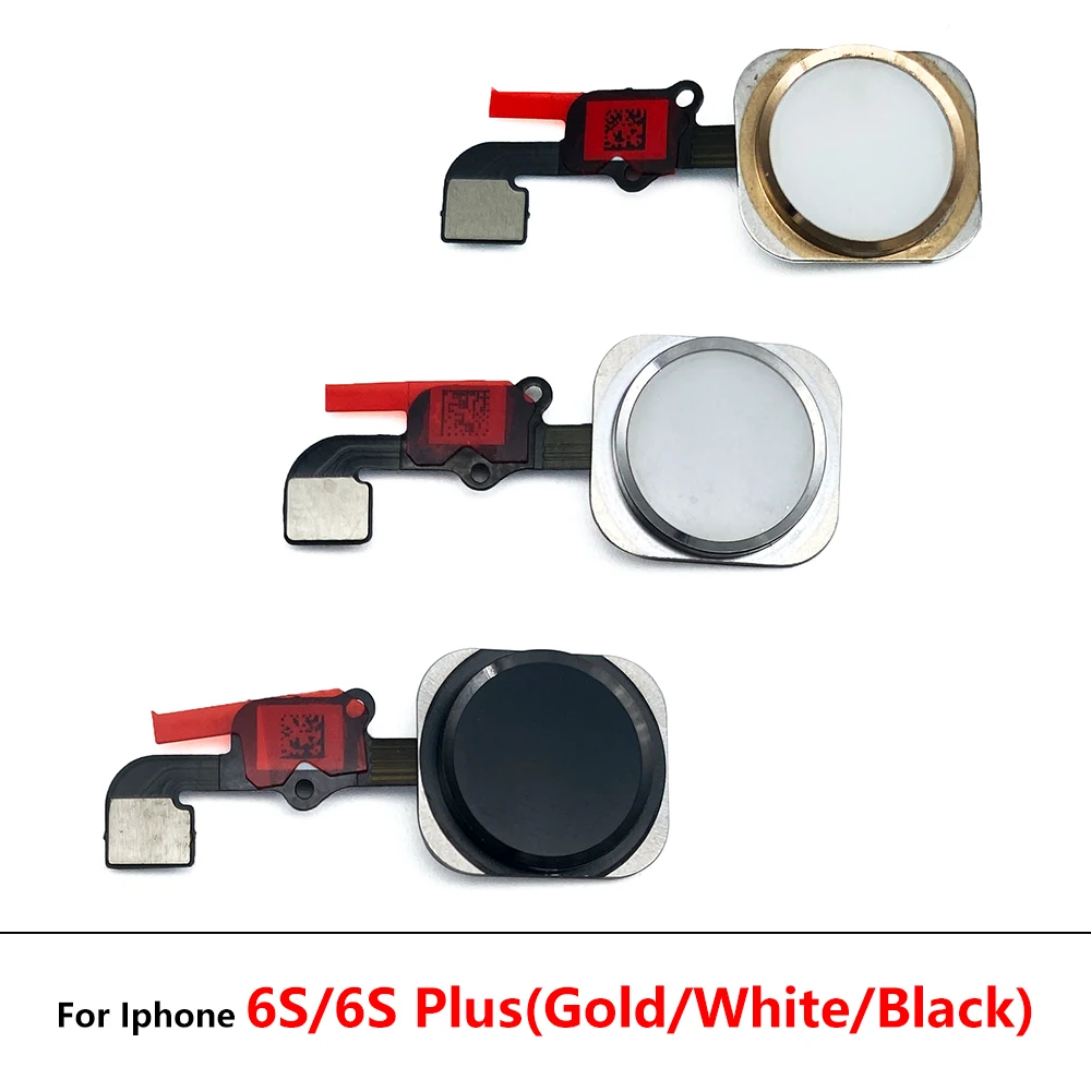 Home Button For iPhone 6 6P 6s Plus Menu HomeButton Key With Flex Cable Replacement Parts