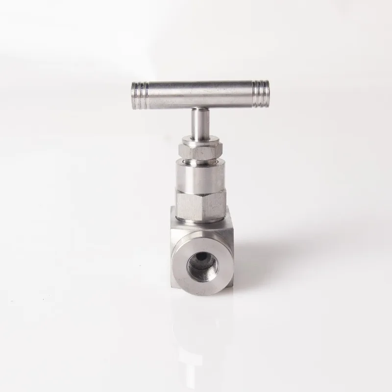 304 Stainless Steel Integral‑Bonnet Needle Valve Double Ferrule Instrument Shut‑off Control Valve