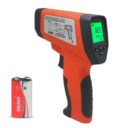 Digital Thermometer Kitchen Non-contact industrial Infrared Laser LCD Color Screen Thermometer Temperature Gun Tester-50-750