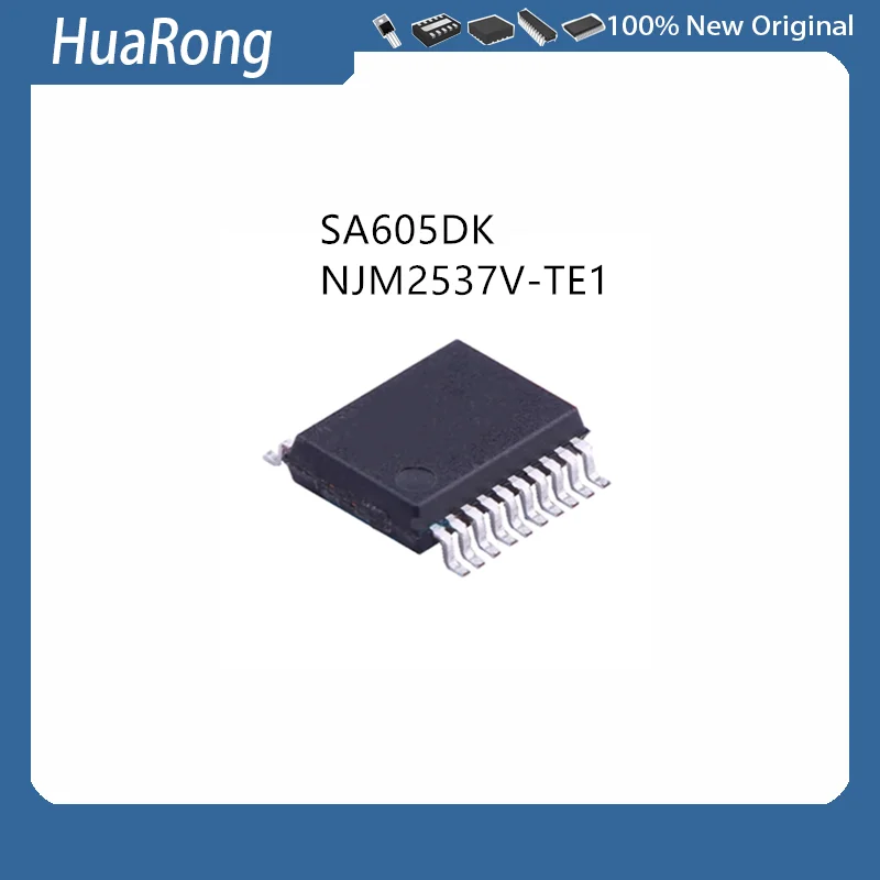 10Pcs/Lot   SA605DK SA605 NJM2537V-TE1  NJM2537V  SSOP20