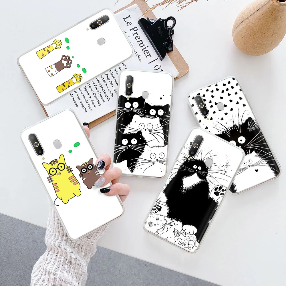 Прозрачная фотокамера Cat для Tecno POP 5 LTE 4 Pova 3 Neo 2 Camon 18 Premier 18T 18 P 19 16 18I 17 17P Pro