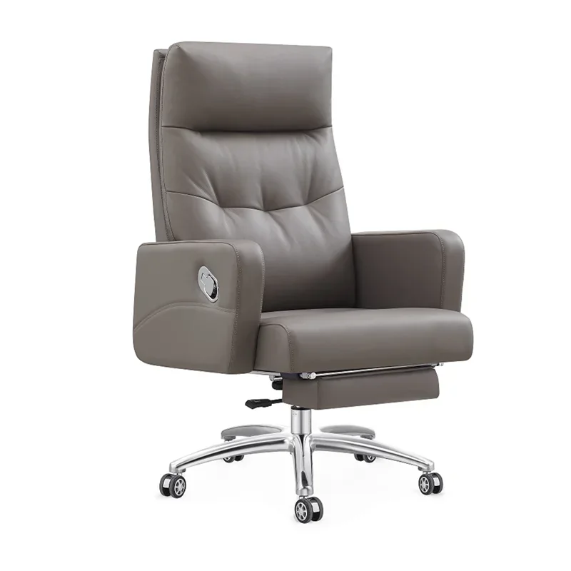 Modern Ergonomic Executive Office Chair Leather Boss Chair Manager Swivel Silla Oficina Chaise De Bureau Luxury Office Furniture