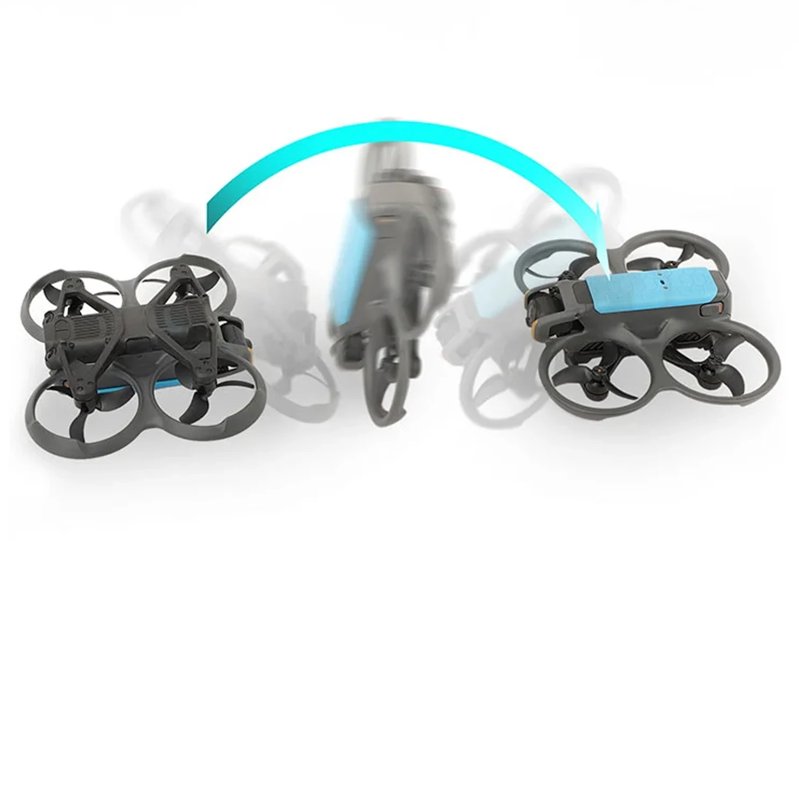 Sunnylife Propeller Guard for DJI Avata 2 Anti-collision Bumpers Protection Guard Ring Protectors Drone Top Cover Shell Parts