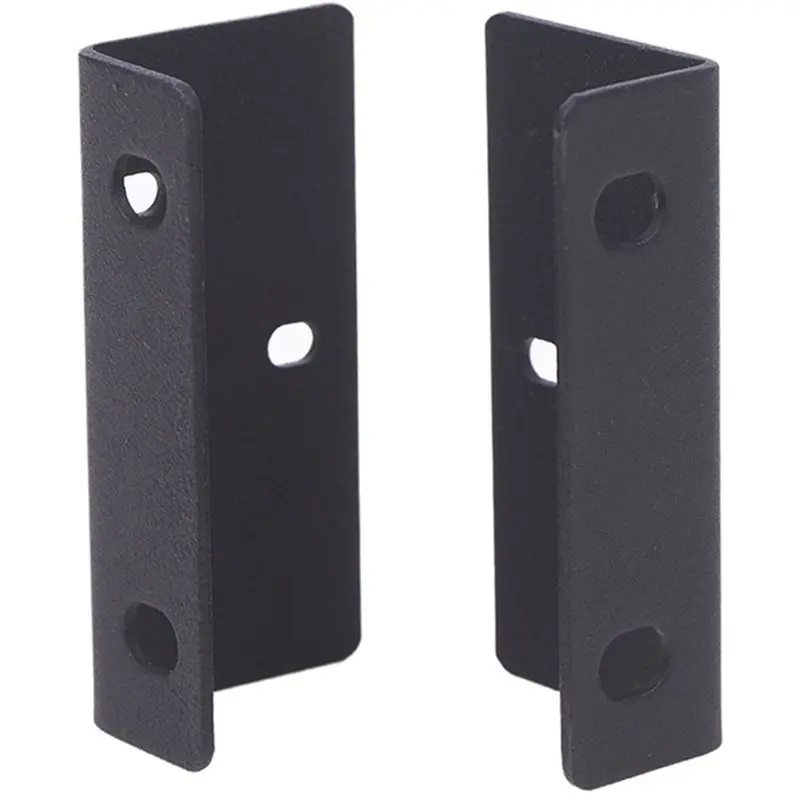 B50B-1Pair Hard Disk Video Recorder Hanging Headphone Rack Ear Bolts Rack Mount Bracket Kit For NVR Network Video Recorder C