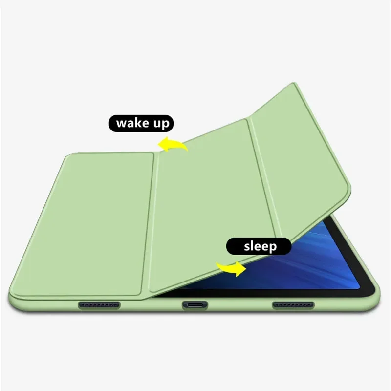 For Lenovo Tab M11 Case 11 inch TB330FU Soft Back Smart Cover Funda for Xiaoxin Pad 2024 TB331FC Tablet Case image 3