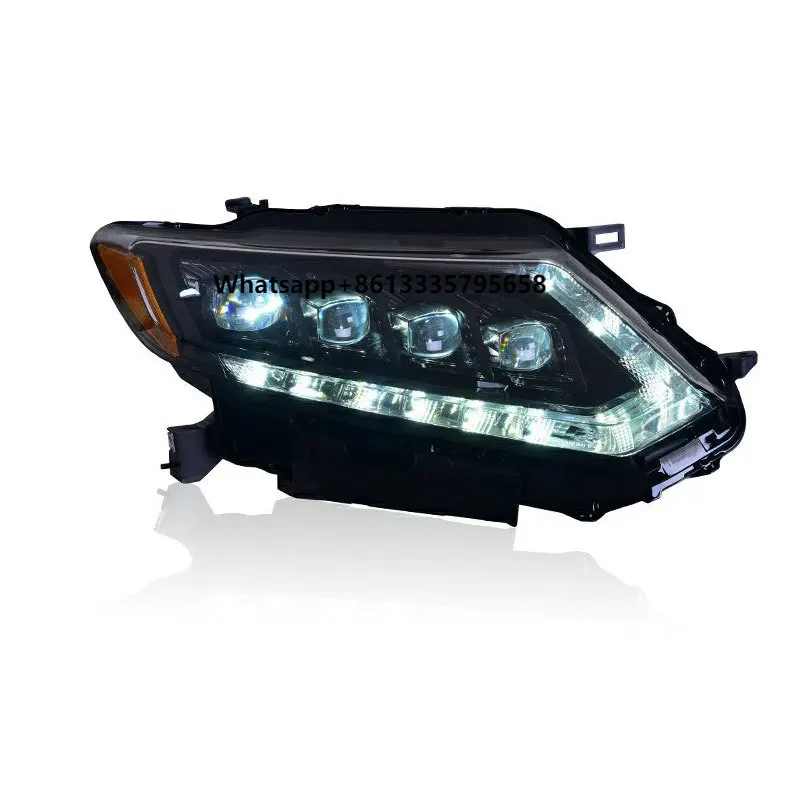 

Suitable for 14-16 X-Trail Headlight Assembly Modification, LED Daytime Running Light, Flowing Light, Steering matrix Headlight