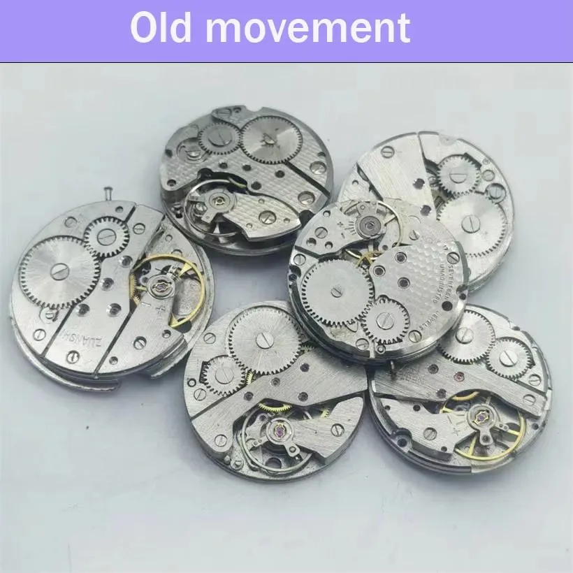 1PCS/3PCS Non-Functional Old Watch Movement Practice Watch  Accessory Random Bad Movement for DIY Watchmaking