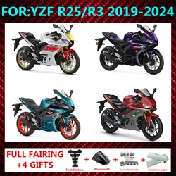 Motorcycle full Fairing body kit fit for  R3 19-24 R25 2019 2020 2021 2023 2024 bodywork Injection mold Fairings kits zxmt